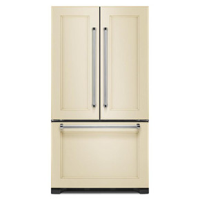 Kitchenaid® 22 cu.ft. 36-Inch Width Counter Depth Panel Ready with Interior Dispense French Door Refrigerator KRFC302EPA Kitchenaid® 22 cu.ft. 36-Inch Width Counter Depth Panel Ready with Interior Dispense French Door Refrigerator KRFC302EPA