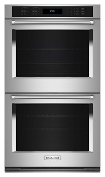 KitchenAid® 30 Double Wall Oven with Air Fry Mode KOED530PSS