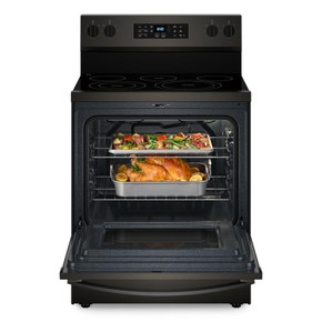 Whirlpool® 30-inch Energy Star Electric Range with Air Cooking Technology, No Preheat Air Fry and Air Baking and Self Clean YWFES5030RV