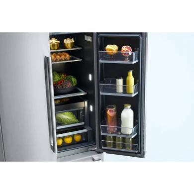 Jennair® RISE™ 36” Counter-Depth French Door Refrigerator with External Dispenser JFFCCE72SL