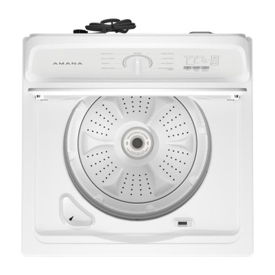 Amana® 4.6 Cu. Ft. IEC Washer with Slow-Close Glass Lid ATW4615TW