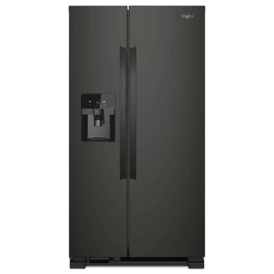 Whirlpool® 33-inch Wide Side-by-Side Refrigerator - 21 cu. ft. WRS321SDHB