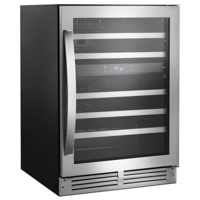 Whirlpool® 24” Wide Undercounter Wine Center-46 Bottles WUW55X24HS