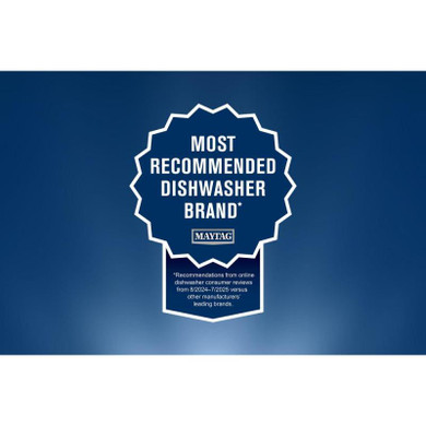 Maytag® Stainless steel tub dishwasher with Dual Power Filtration MDB4949SKW