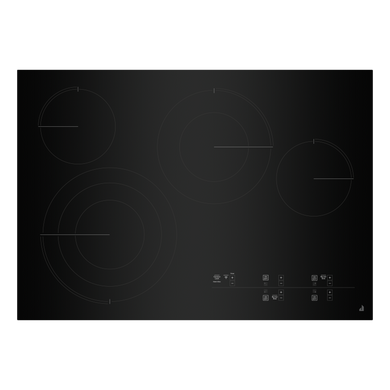 Jennair® Oblivion 30 Electric Radiant Cooktop with Emotive Controls JEC4430KB