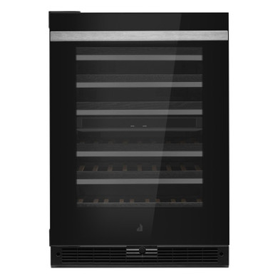 Jennair® NOIR™ 24" Built-In Undercounter Wine Cellar, Left Swing JUWFL242HM