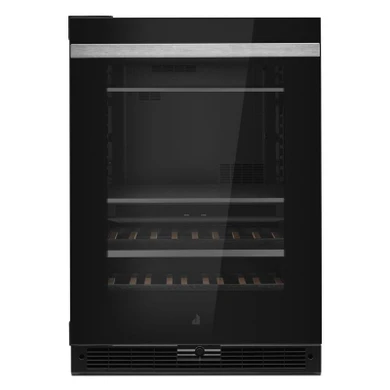Jennair® NOIR™ 24" Built-In Undercounter Beverage Center - Left Swing JUBFL242HM