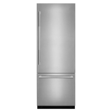 Jennair® Stainless steel panel kit with RISE™ custom-knurled handles JKCHR302ML