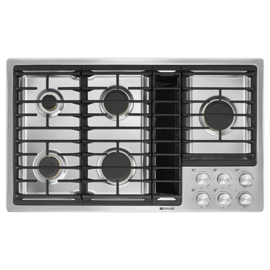 Jennair® 36” JX3™ Gas Downdraft Cooktop JGD3536GS