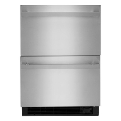 Jennair® NOIR 24" Double Drawer Refrigerator/Freezer JUCFP242HM