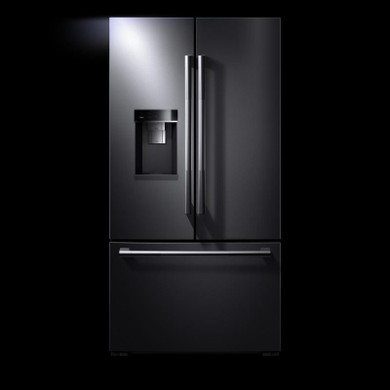 Jennair® RISE™ 72” Counter-Depth French Door Refrigerator with Obsidian Interior JFFCC72EHL