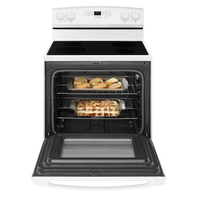 30-inch Amana® Electric Range with Self-Clean Option YAER6603SFW