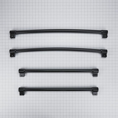 French Door Refrigerator Handle Kit, Black W10716735
