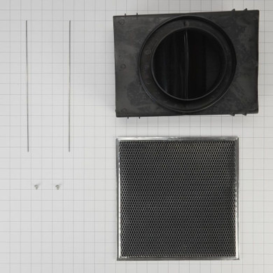 Range Hood Wall Canopy Recirculation Kit W11548458