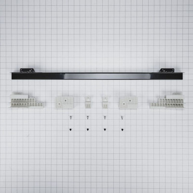 30" Wall Range Flush Installation Trim Kit, Black W10752688