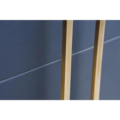 Carbon 18" Cuts By JennAir Leather Panel CARBON18L