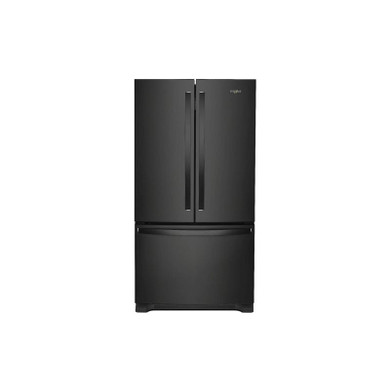 Whirlpool® 36-Inch Wide Counter-Depth French Door Bottom Mount Refrigerator - 20 cu. ft. WRFC2036RB