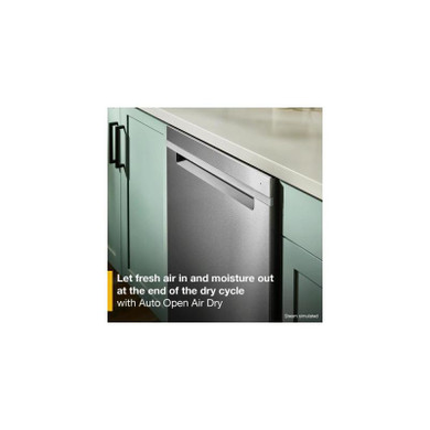 Whirlpool® 24-Inch Dishwasher with Total Coverage Wash Action and Auto Open Air Dry in Fingerprint Resistant Stainless Steel WDPS8024SZ