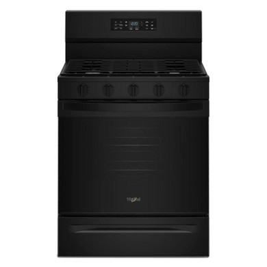 Whirlpool® 30-inch Gas Range with Air Cooking Technology WFGS5730SB