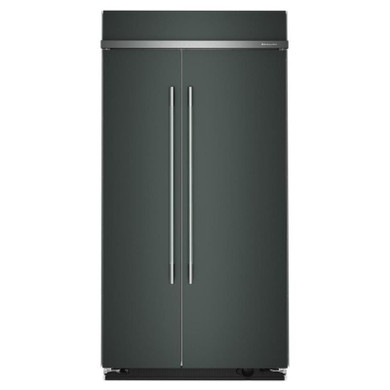 Kitchenaid® 25.5 Cu. Ft. 42" Built-In Side-by-Side Refrigerator with Platinum Interior KBSN742SJP