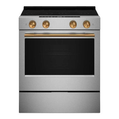 Bronze Handle and Knob Hardware Accessory Kit for KitchenAid® Slide-In Convection Electric Range W11773971
