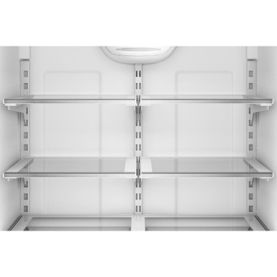 Kitchenaid® 22 Cu. Ft. 33-Inch Standard-Depth French Door Refrigerator with Internal Water Dispenser KRFF333SPS