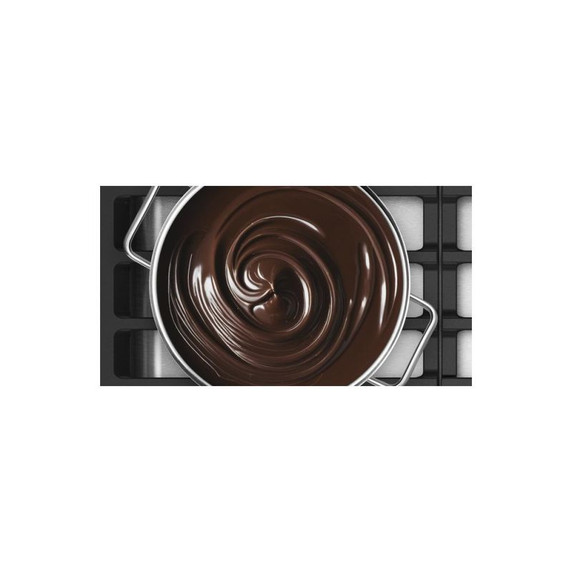 Kitchenaid® Gas-on-Metal Cooktop with 5 Versatile Burners and Edge-to-Edge Cast-Iron Grates KCGK330SSS