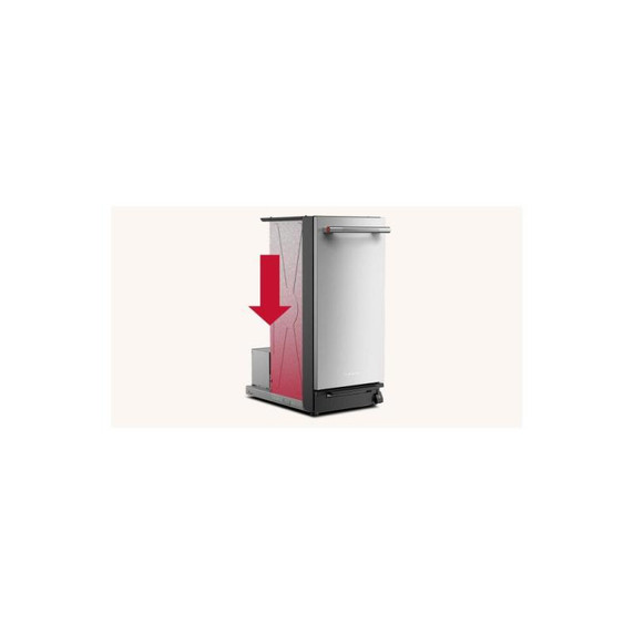KitchenAid 15 in. Built-In Trash Compactor with Built-In Odor Management System KTTP515TJP