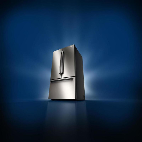 Maytag® 31 Cu. Ft. XL Capacity French Door Bottom Mount Refrigerator with Ice + Water MRFF4336TZ