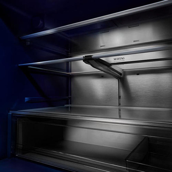 Maytag® 29 Cu. Ft. XL Capacity French Door Bottom Mount Refrigerator with In-Door-Ice® Dispensing System MRMF5436TZ