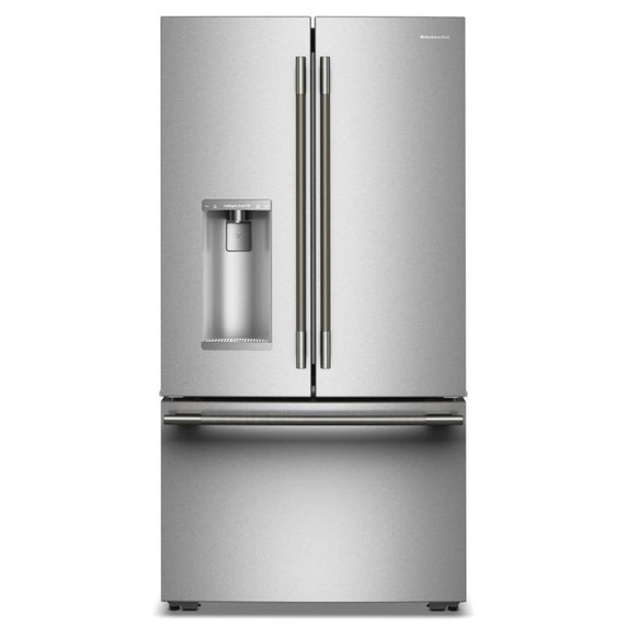 Kitchenaid® Counter-Depth French Door Refrigerator with Intelligent Auto Fill KRFC536SPS