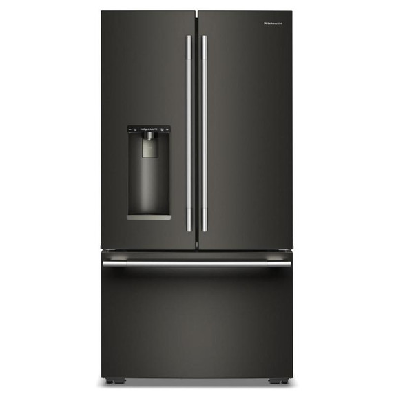 Kitchenaid® Counter-Depth French Door Refrigerator with Intelligent Auto Fill KRFC536SBE