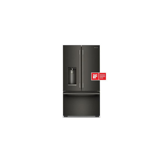 Kitchenaid® Counter-Depth French Door Refrigerator with Intelligent Auto Fill KRFC536SBE