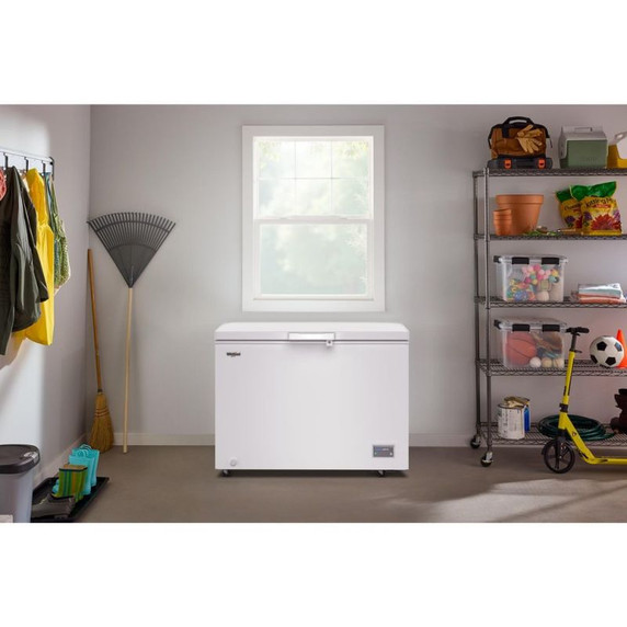 Whirlpool® 11 Cu. Ft. Chest Freezer with 2 Storage Baskets WZCN3511TW