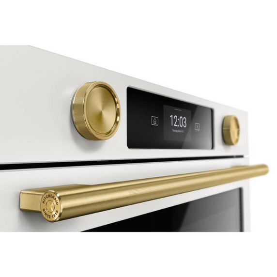 Kitchenaid® 30-inch Smart Electric Double Wall Oven with Assisted Cooking Modes KOED730SPL