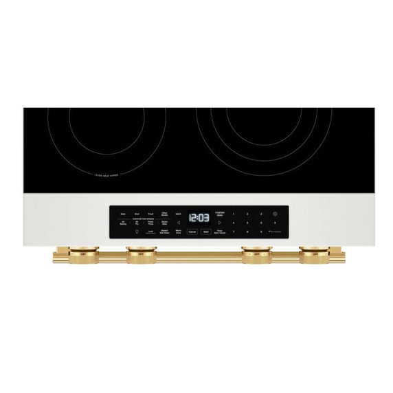 Kitchenaid® 5.3 Cu. Ft. Slide-in Electric Range with Two Even-Heat™ Hyper Elements and Convection Cooking Modes YKSES530SPL