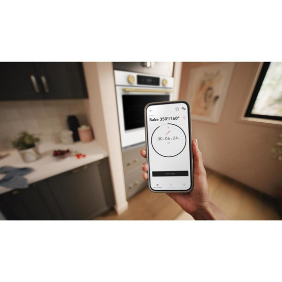 Kitchenaid® 30-inch Smart Electric Single Wall Oven with Assisted Cooking Modes KOES730SPL
