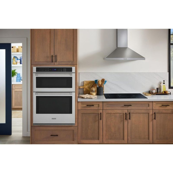 Maytag® 30-Inch Wall Oven Microwave Combo with EvenAir™ True Convection System - 6.4 Cu. Ft. MOEC4030TZ