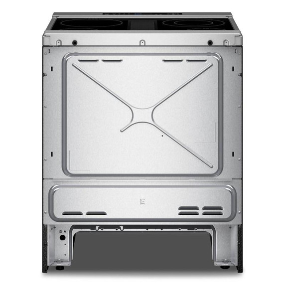 Kitchenaid® 30-Inch 4-Element Electric Downdraft Slide-In Range KSEV730TPS