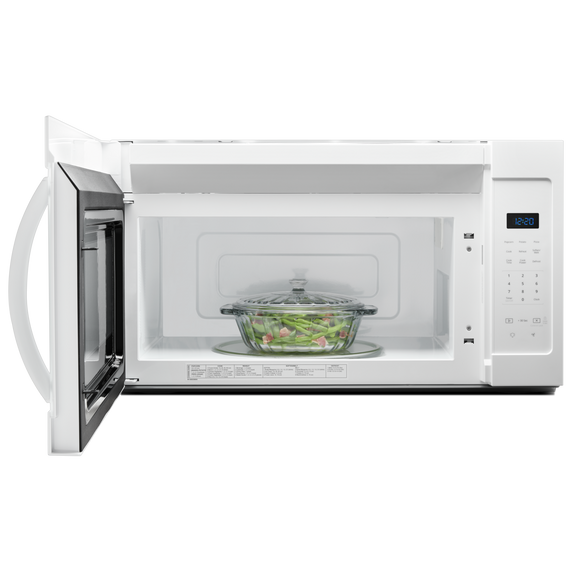 Whirlpool® 1.7 cu. ft. Microwave Hood Combination with Electronic Touch Controls YWMH31017HW