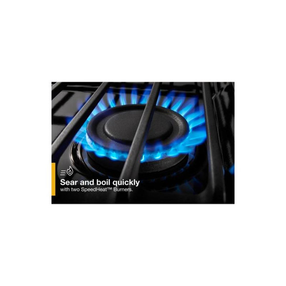 5.0 Cu. Ft. Whirlpool® Gas Range with Frozen Bake™ Technology WEG515S0LS