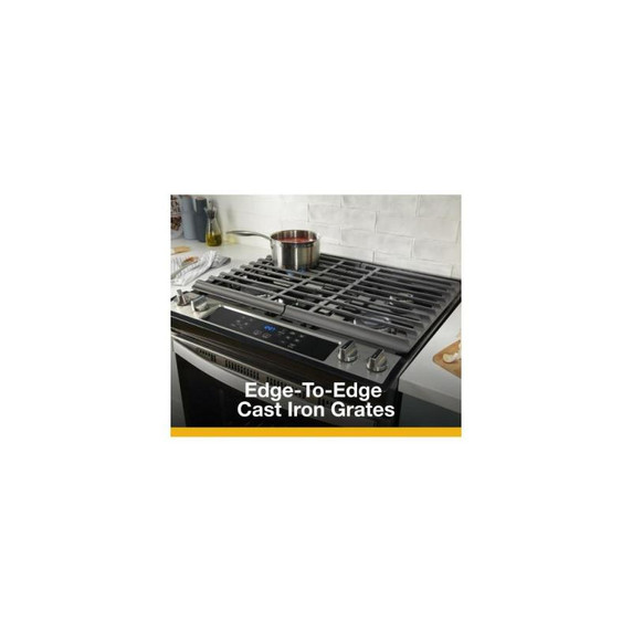 5.0 Cu. Ft. Whirlpool® Gas Range with Frozen Bake™ Technology WEG515S0LS