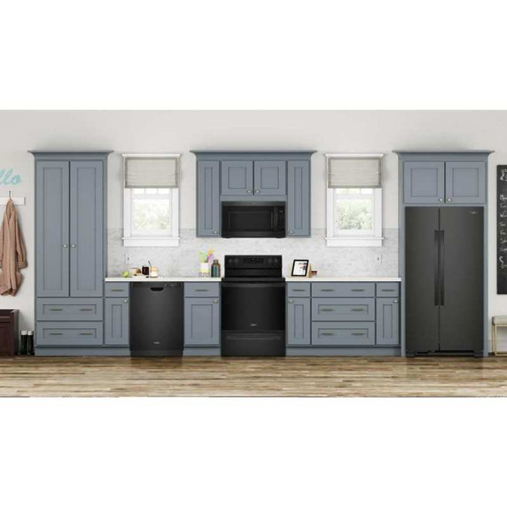 Whirlpool® 33-inch Wide Side-by-Side Refrigerator - 22 cu. ft. WRS312SNHB