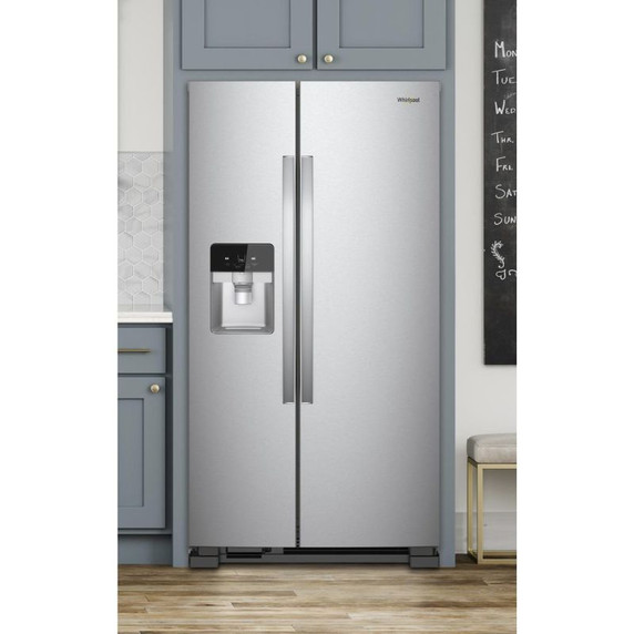 Whirlpool® 36-inch Wide Side-by-Side Refrigerator - 25 cu. ft. WRS555SIHZ