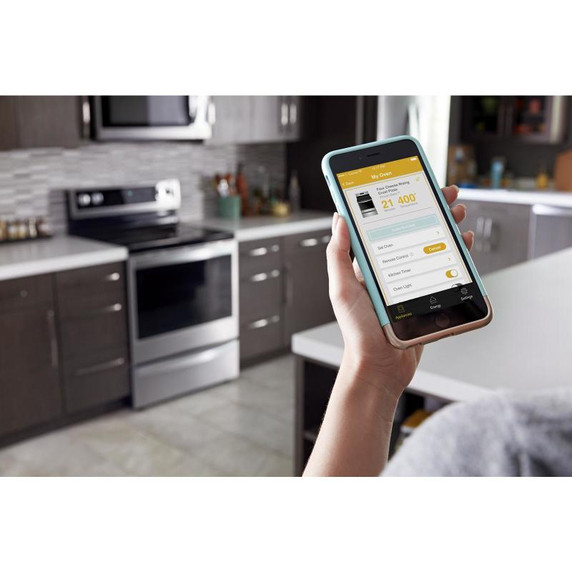 Whirlpool® 5.8 Cu. Ft. Smart Freestanding Gas Range with EZ-2-Lift™ Grates WFG975H0HV