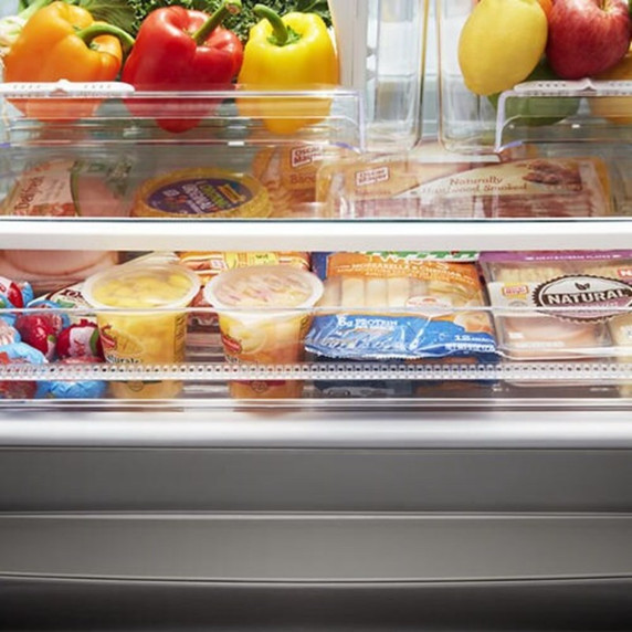 Whirlpool® 30-inch Wide French Door Refrigerator - 20 cu. ft. WRF560SFHW