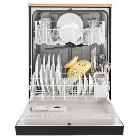 Whirlpool® Heavy-Duty Dishwasher with 1-Hour Wash Cycle WDP370PAHB