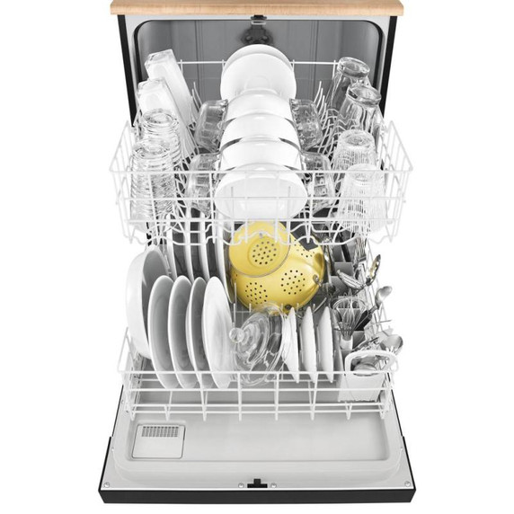 Whirlpool® Heavy-Duty Dishwasher with 1-Hour Wash Cycle WDP370PAHB