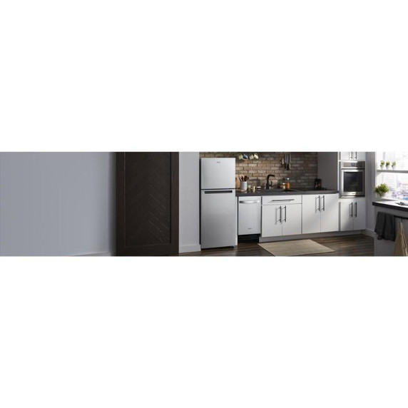 Whirlpool® 24-inch Wide Small Space Top-Freezer Refrigerator - 11.6 cu. ft. WRT112CZJZ