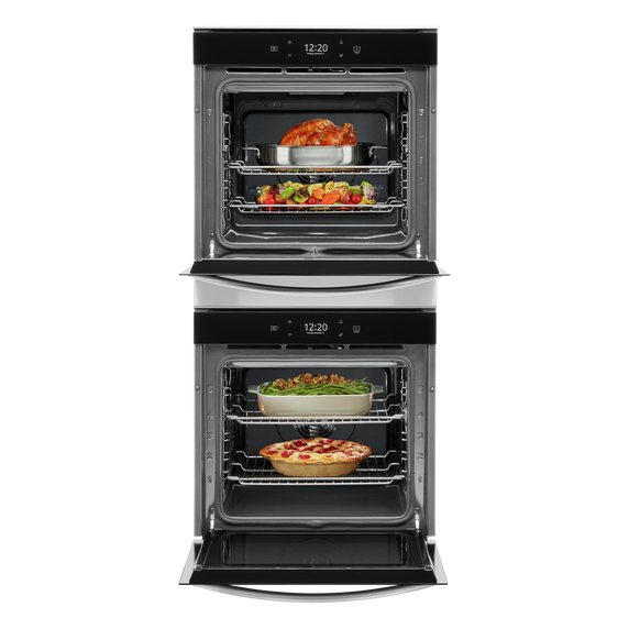 Whirlpool® 5.8 Cu. Ft. 24 Inch Double Wall Oven with Convection WOD52ES4MZ